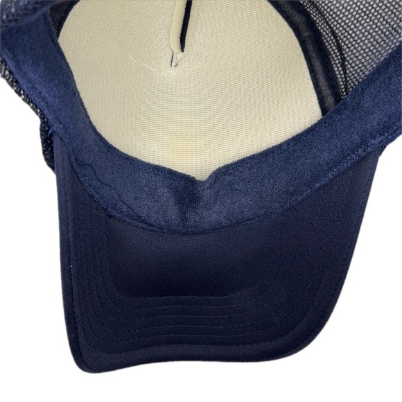 OTTO | Navy & Yellow Lightning Bolt Hat POSHFEST 2024 Exclusive Swag Trucker Hat - Picture 6 of 9